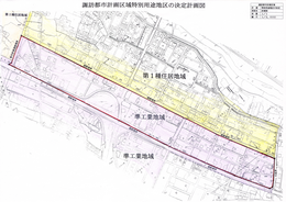 特別用途地区位置図の画像