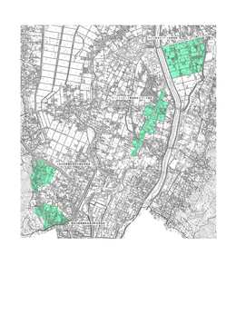 諏訪市内の住民協定箇所一覧図の画像