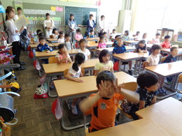 授業参観の様子の画像