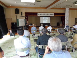 中洲学校同窓会総会の画像