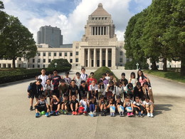 国会議事堂での画像