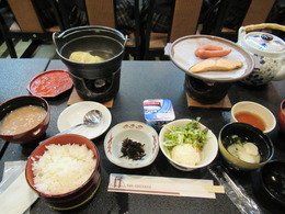 白鹿荘の朝食の画像