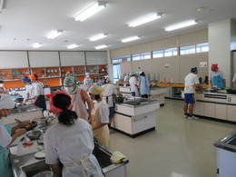 料理教室を行いましたの画像