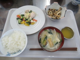 今日のメニューの画像