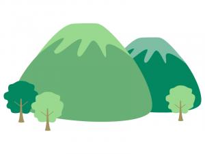 山の画像
