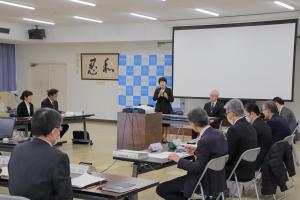 【1.25 令和5年度諏訪市総合教育会議】教育行政の現状や課題を認識し、これからの教育のあるべき姿を考えるため、行政、教育委員、有識者が集まり意見交換を行いました。