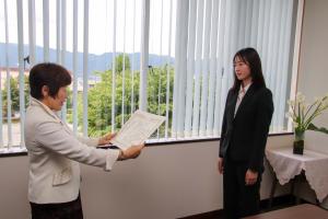 6月2日 産業功労で市長表彰