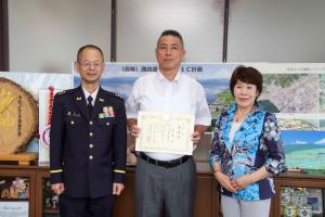 7月9日 自衛官募集相談員委嘱式