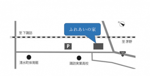 ふれあいの家案内図
