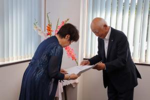 8月19日 民生委員候補者市長上申