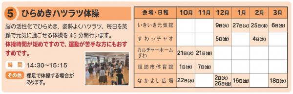 ひらめきハツラツ体操