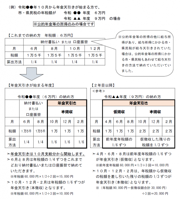 年金特徴イメージ図