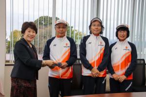 10月14日 ねんりんピック2025出場選手表敬訪問