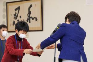 11月29日 「子どもゆめプロジェクト《ゆめプロ》」第３期　市長への提言及び修了式