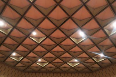 格天井風のホール天井