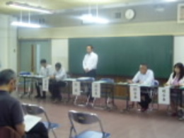 同窓会長あいさつの画像
