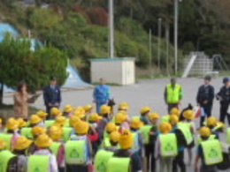 四賀交番の方のお話の画像