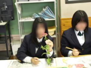 花をよく見る