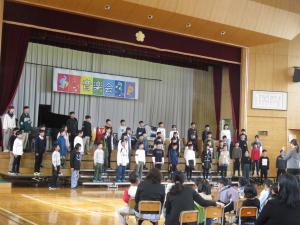 圧巻だった6年合唱