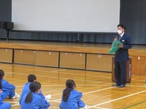 【諏訪西中】交通安全教室を行いました