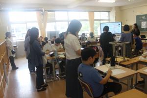 中学授業