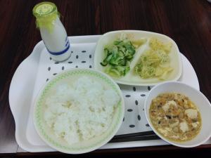 【諏訪西中】読書旬間コラボ給食
