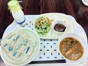【諏訪西中】読書旬間コラボ給食