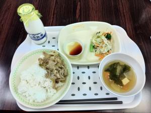 【諏訪西中】読書旬間コラボ給食
