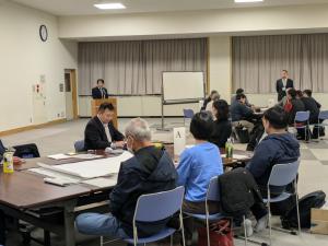 議員との懇談の様子