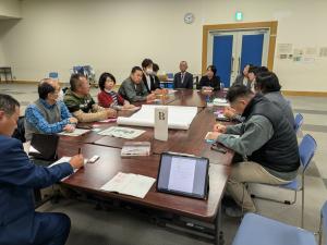 議員との懇談の様子