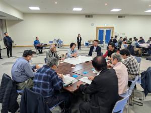 議員との懇談の様子