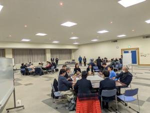 議員との懇談の様子