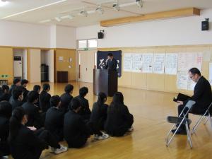 (3)同窓会入会式(1)