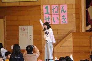 1年生を迎える会 (2)