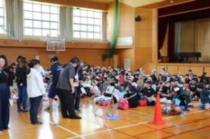 【湖南小】西山地区3校合同引き渡し訓練